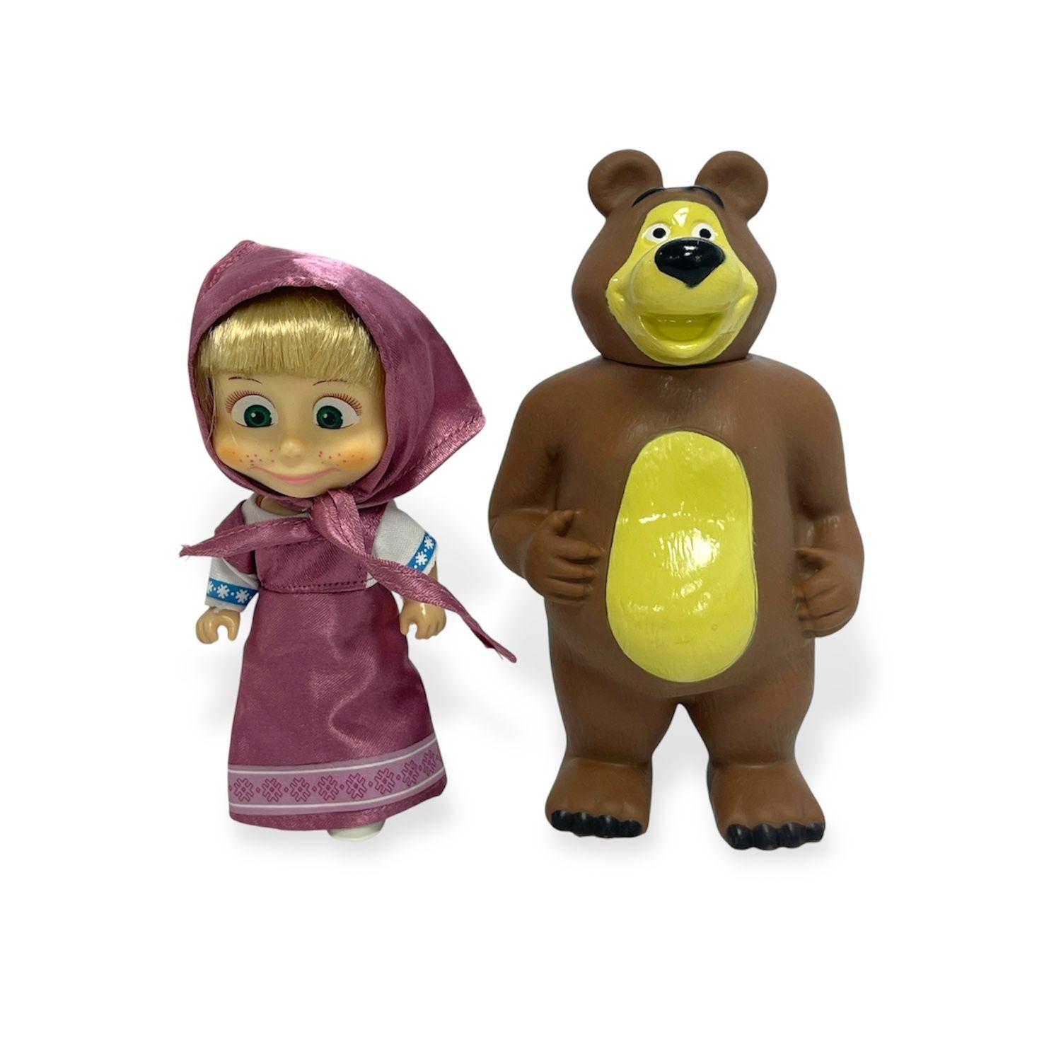Juguete Muñeca Masha con Oso - Masha Y El Oso-4