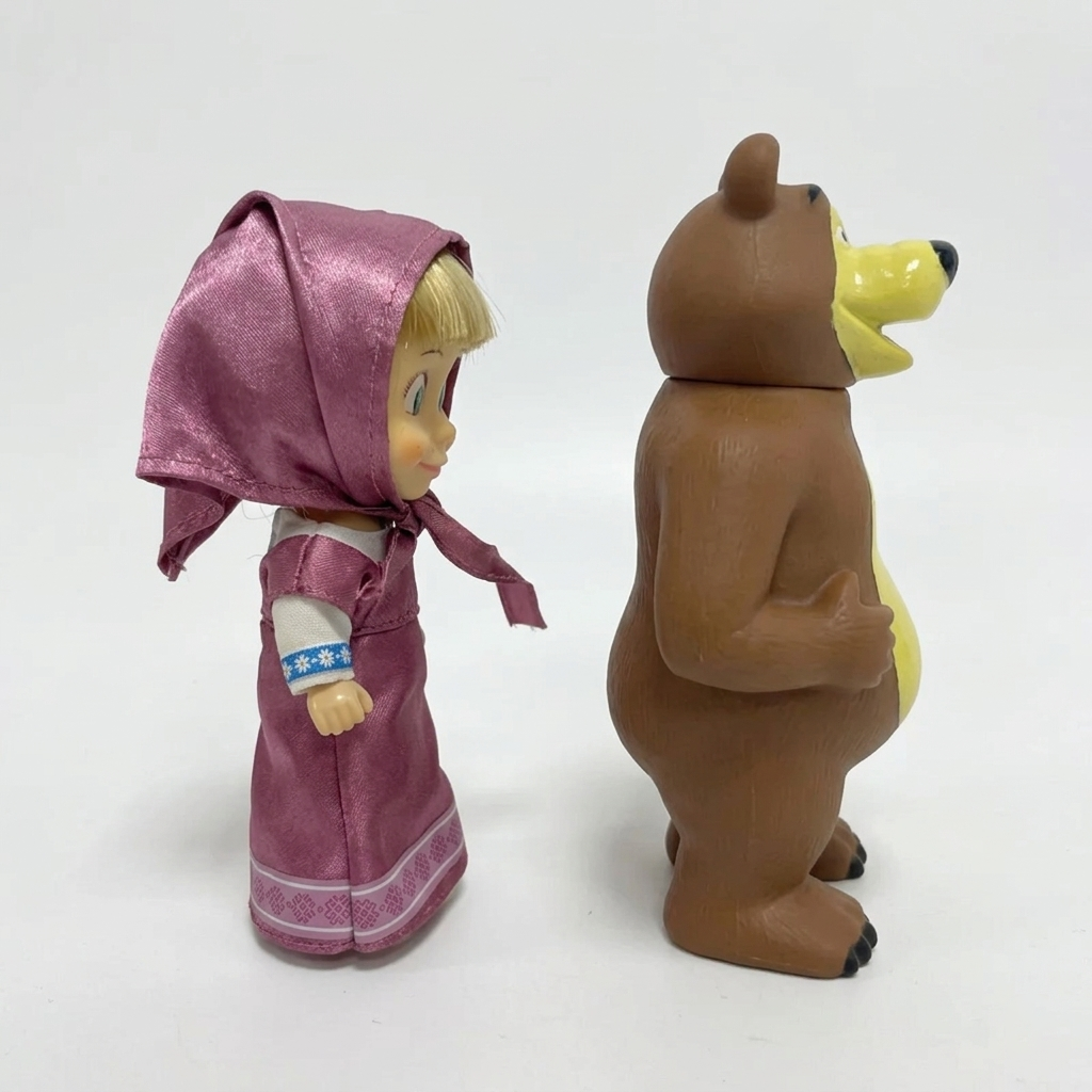 Juguete Muñeca Masha con Oso - Masha Y El Oso-5