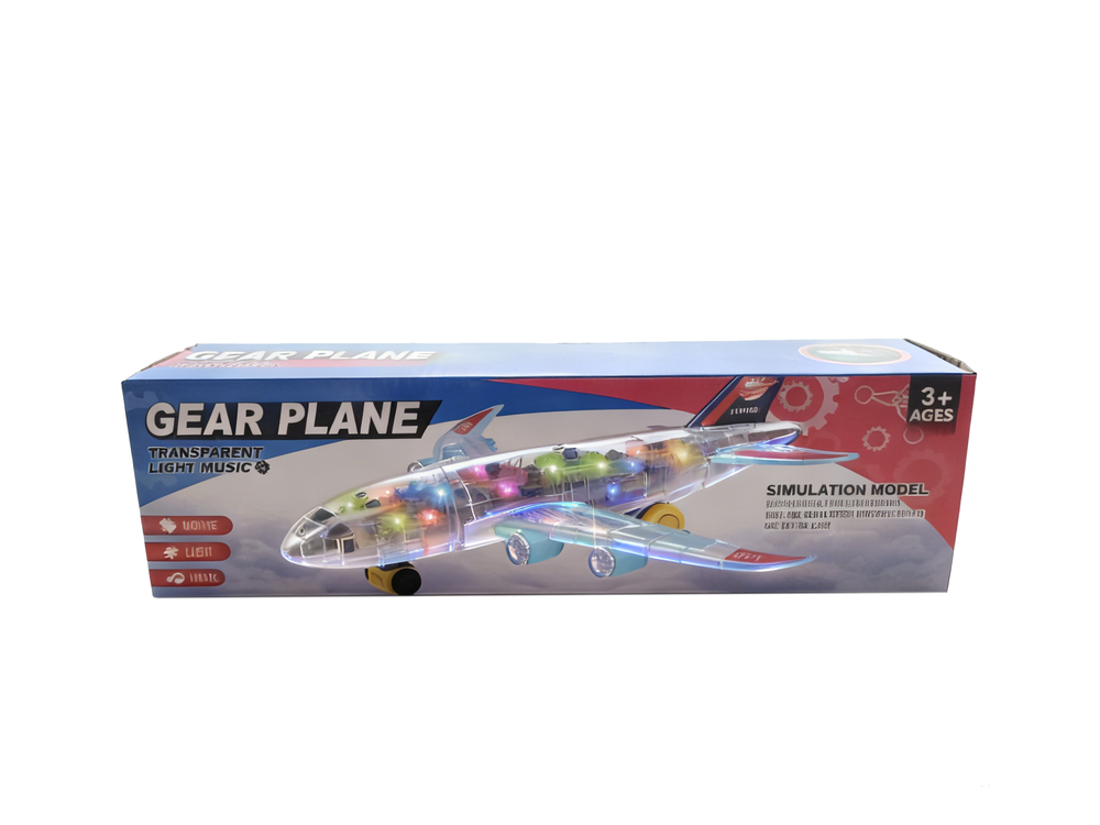 Avión de Juguete para niños con Luces y Música – Toyng-5