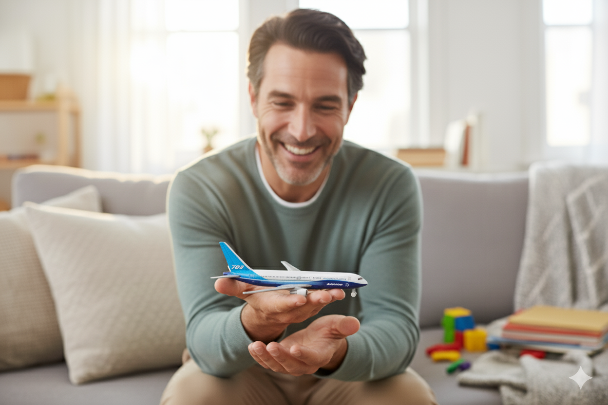 Avión Boeing 787 - Welly-3