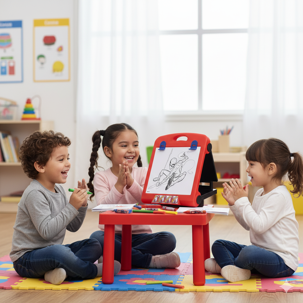 Juego Educativo Pizarra Portatil - Spiderman-4