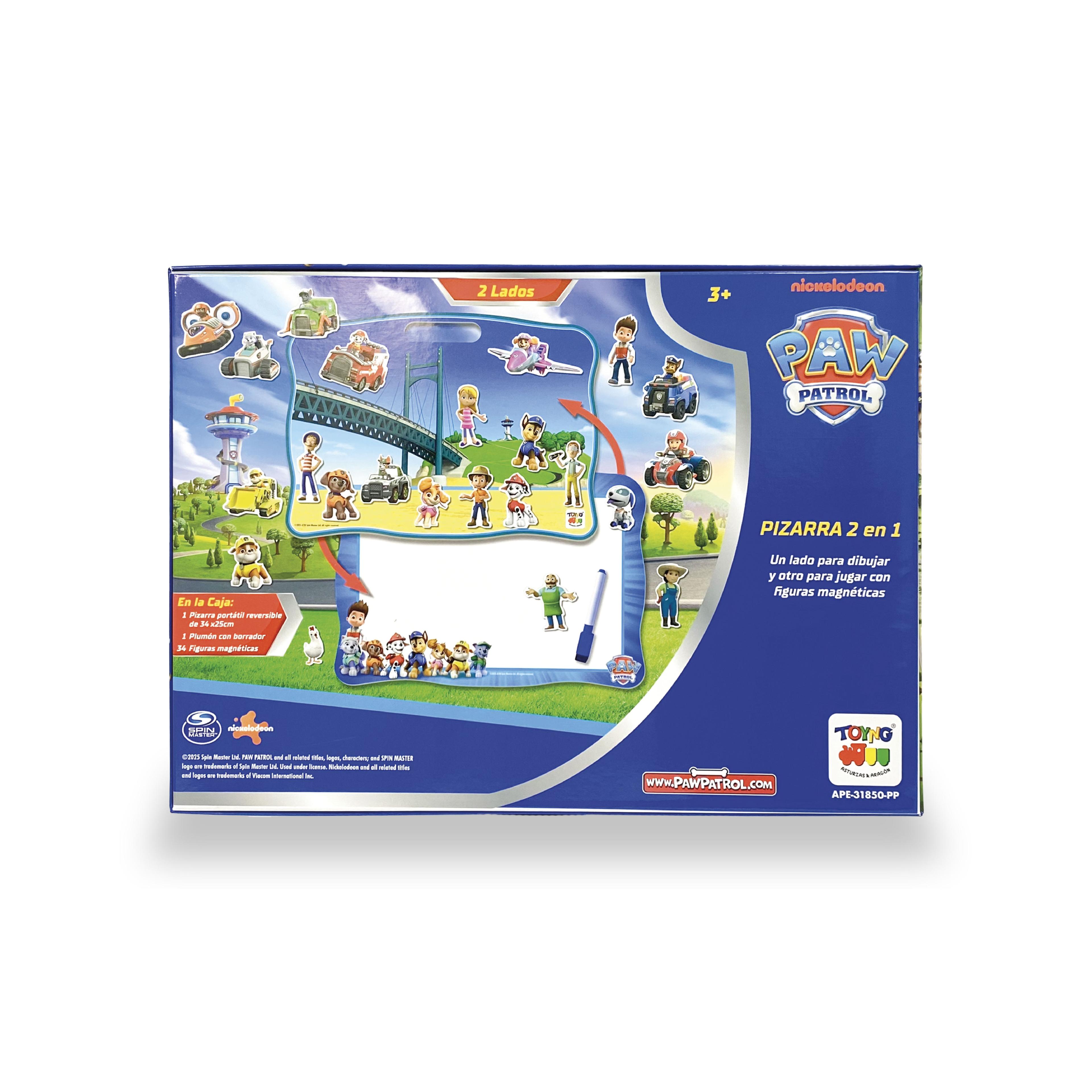 Juego Educativo Pizarra 2 En 1 - Paw Patrol-2