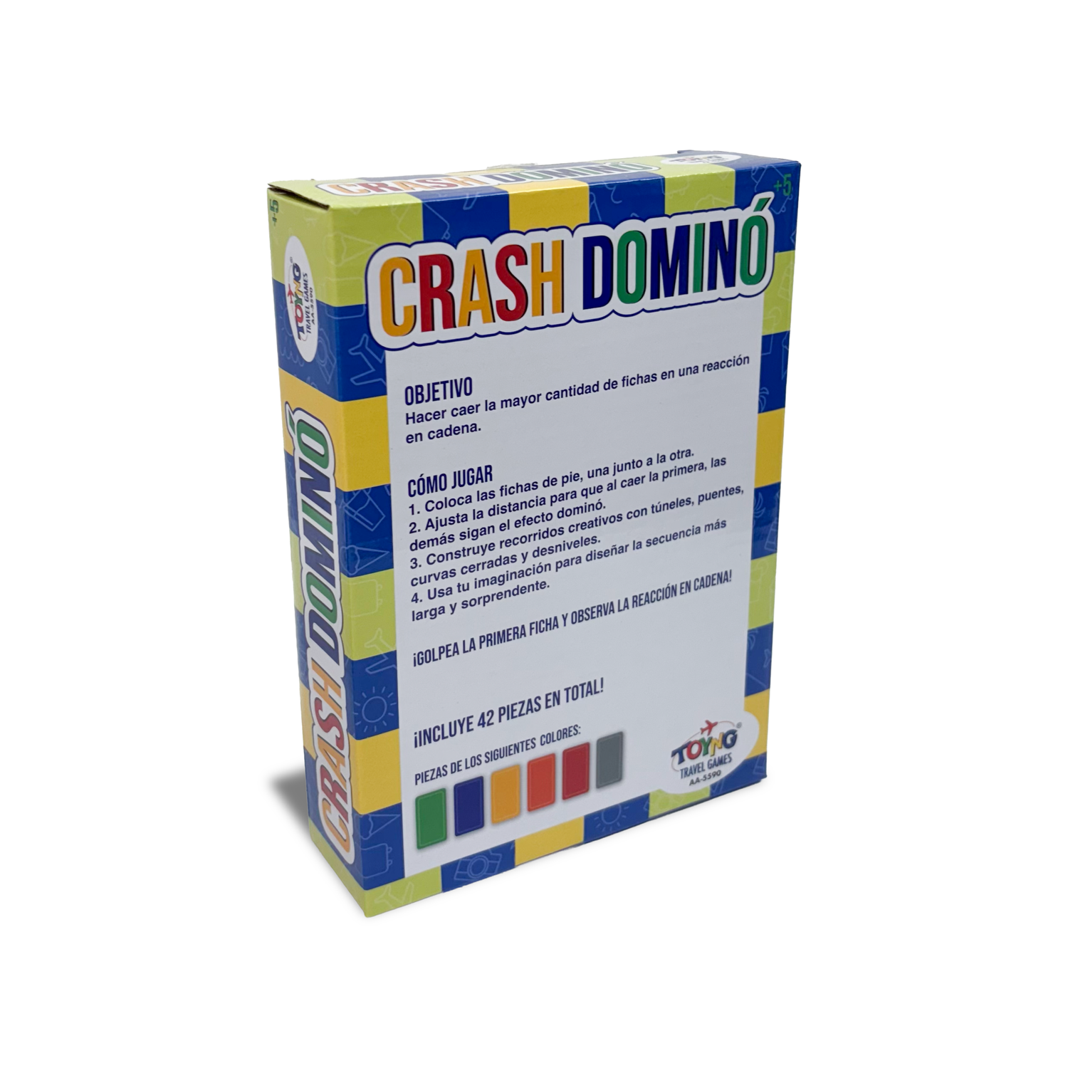 Juego de Mesa Travel Game Crush Domino – Toyng-2