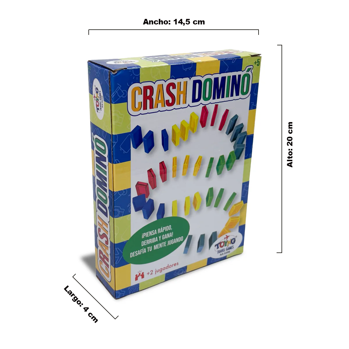 Juego de Mesa Travel Game Crush Domino – Toyng-5