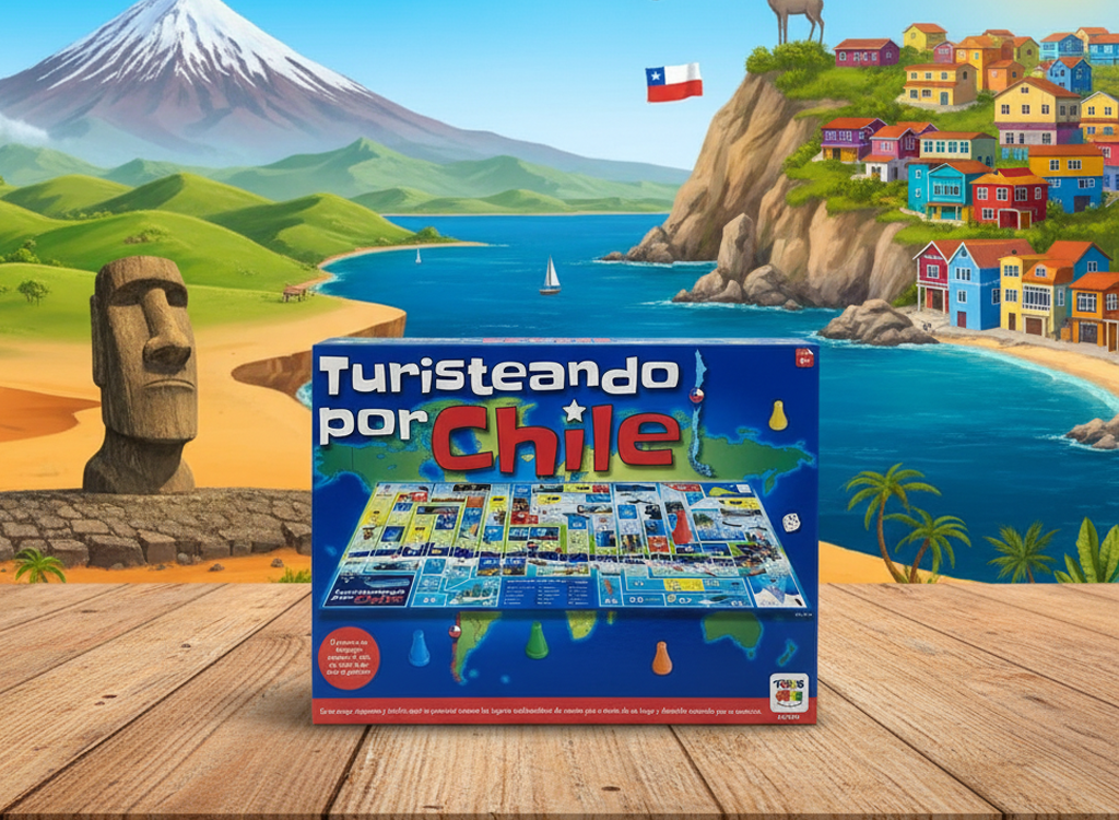 Juego de Mesa Turisteando por Chile - Toyng-5