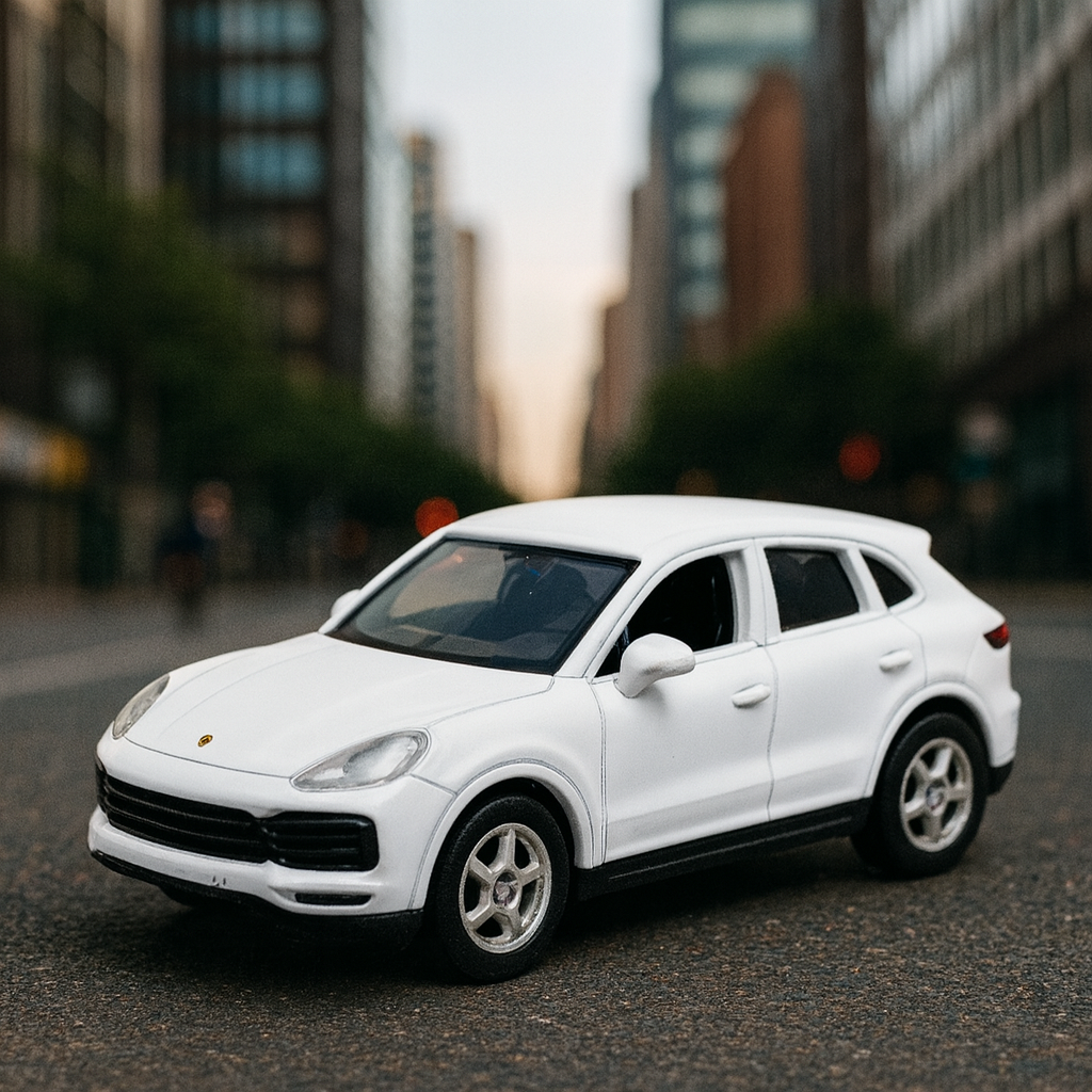 Auto Porsche Cayenne Turbo Escala 1:60 - Welly-4