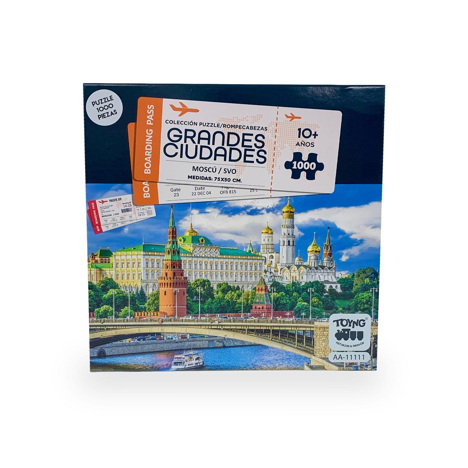 Puzzle Rompecabezas Moscú (1000) Piezas - Toyng-3