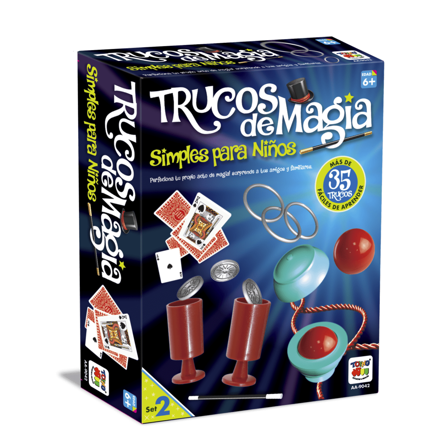 Juego de Magia Set de Magia 2 (35 Trucos) - Toyng-6