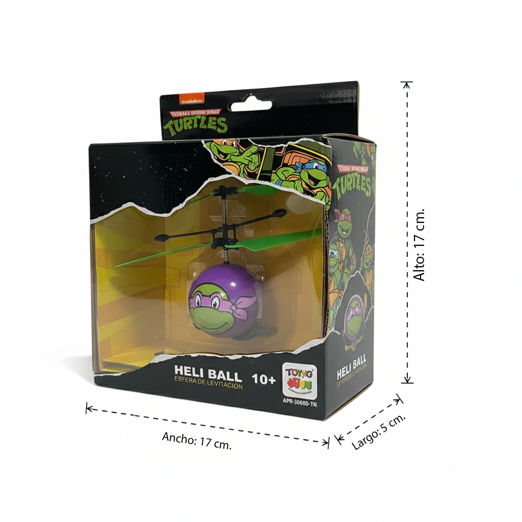 Juguete Heliball Donatello - Ninja-8