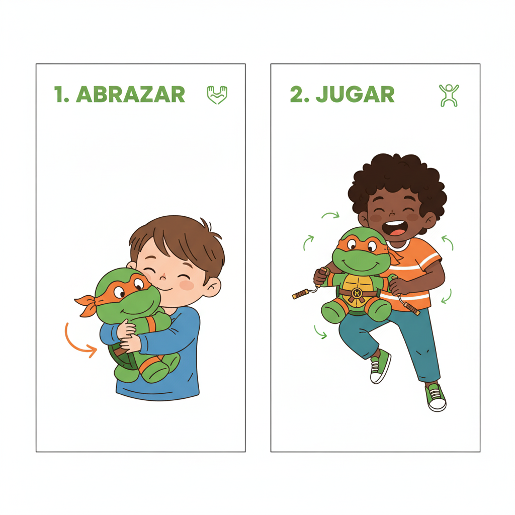 Peluche Miguel Angel - Tortugas Ninjas-4