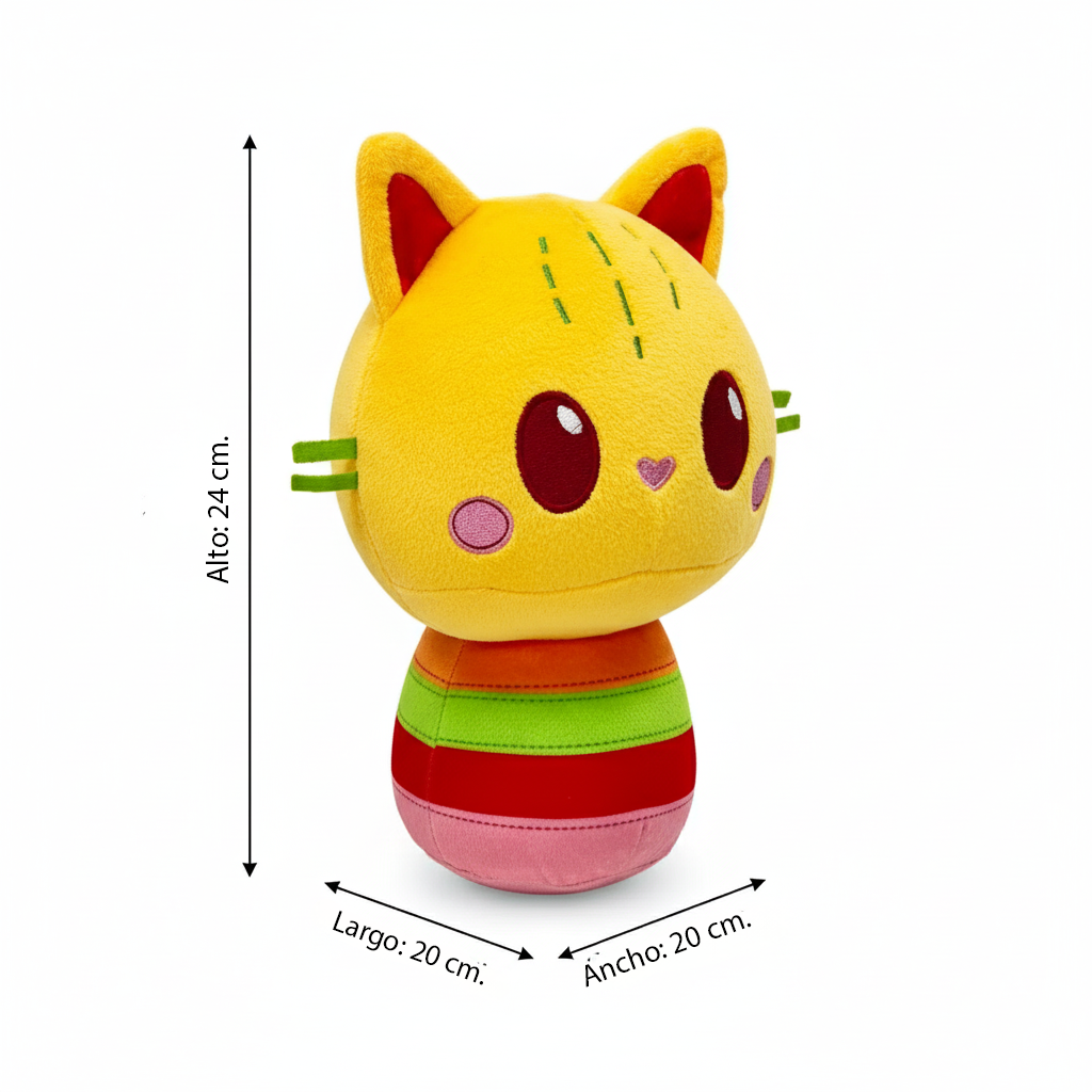 Peluche Almohadín (Pillow Cat) 25 cm - Gabby’s Dollhouse-4