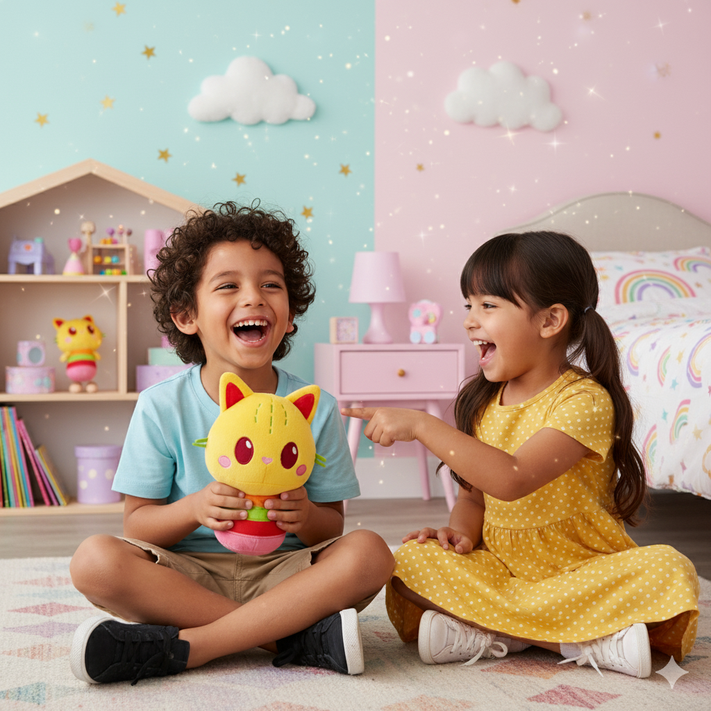 Peluche Almohadín (Pillow Cat) 25 cm - Gabby’s Dollhouse-5