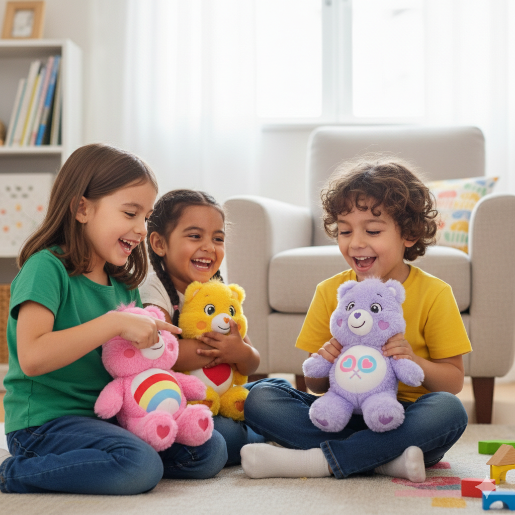 Peluche Alegrosita Rosado 25 Cm en Caja - Ositos Cariñositos-6