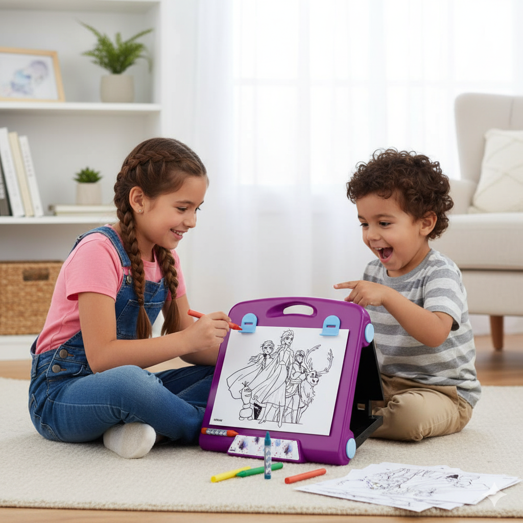 Juego Educativo Pizarra Portatil - Frozen-4