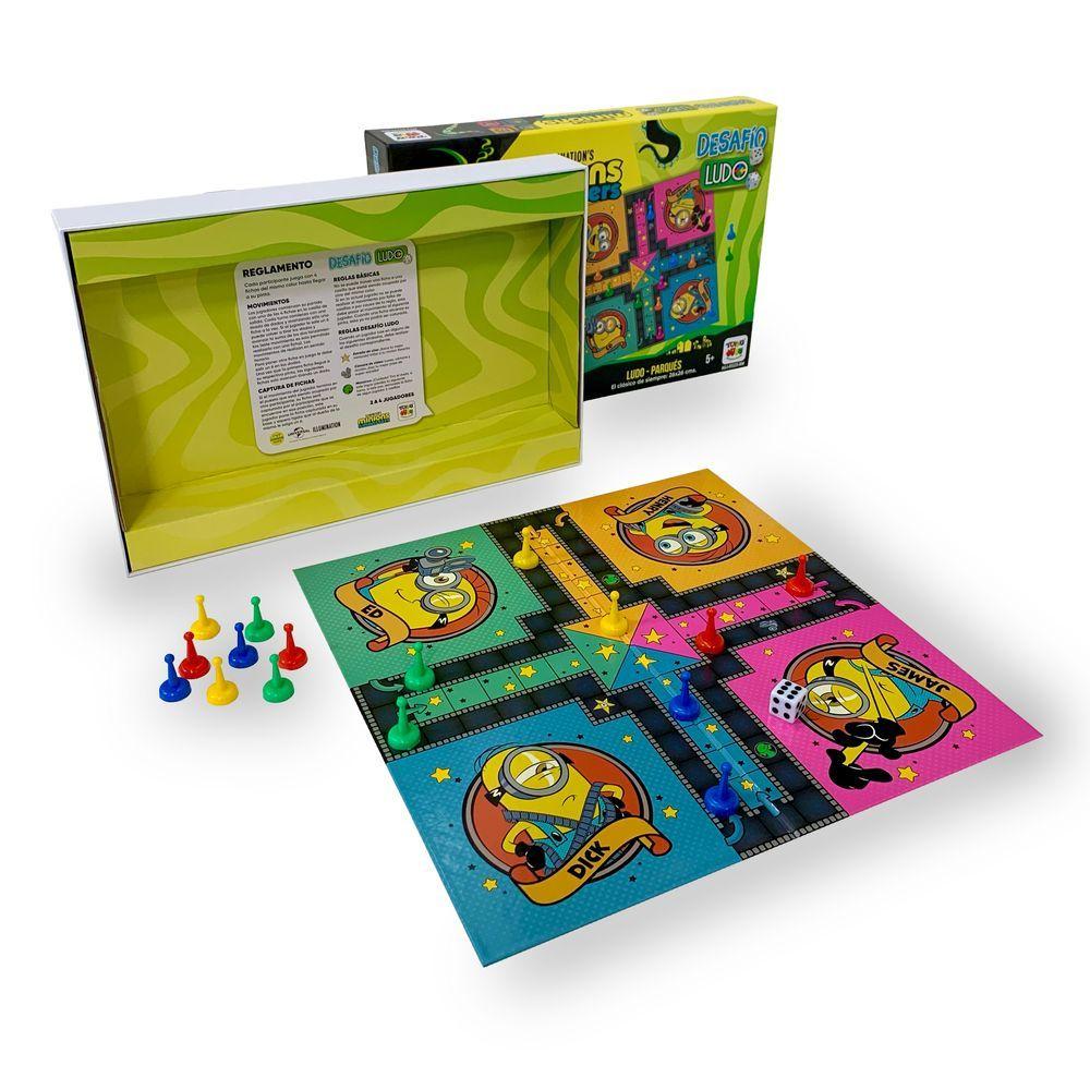 Juego de Mesa Desafío Ludo - Minions-5