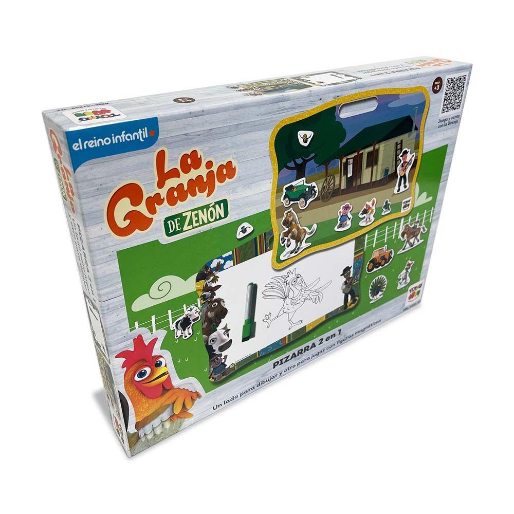 Pizarra 2 En 1 - La Granja De Zenon - La Granja de Zenon-1