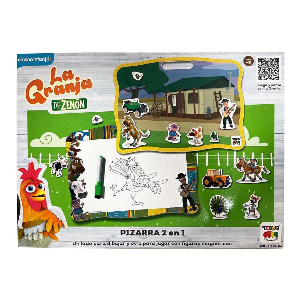 Pizarra 2 En 1 - La Granja De Zenon - La Granja de Zenon-2