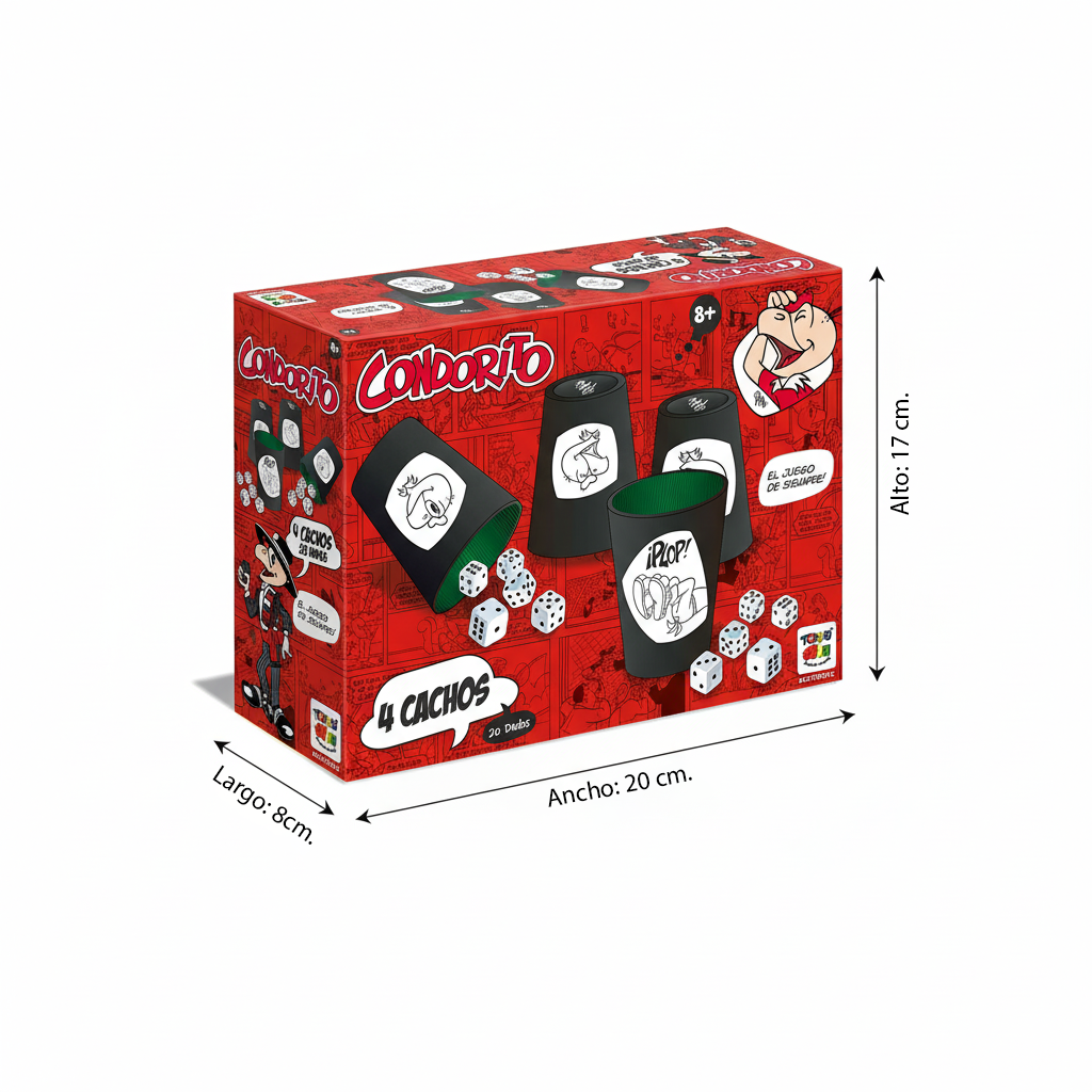 Juego de Mesa Cacho - Condorito-5