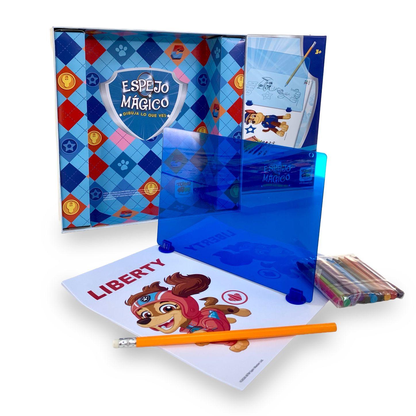 Juego Educativo Espejo Mágico para Dibujar - Paw Patrol-0