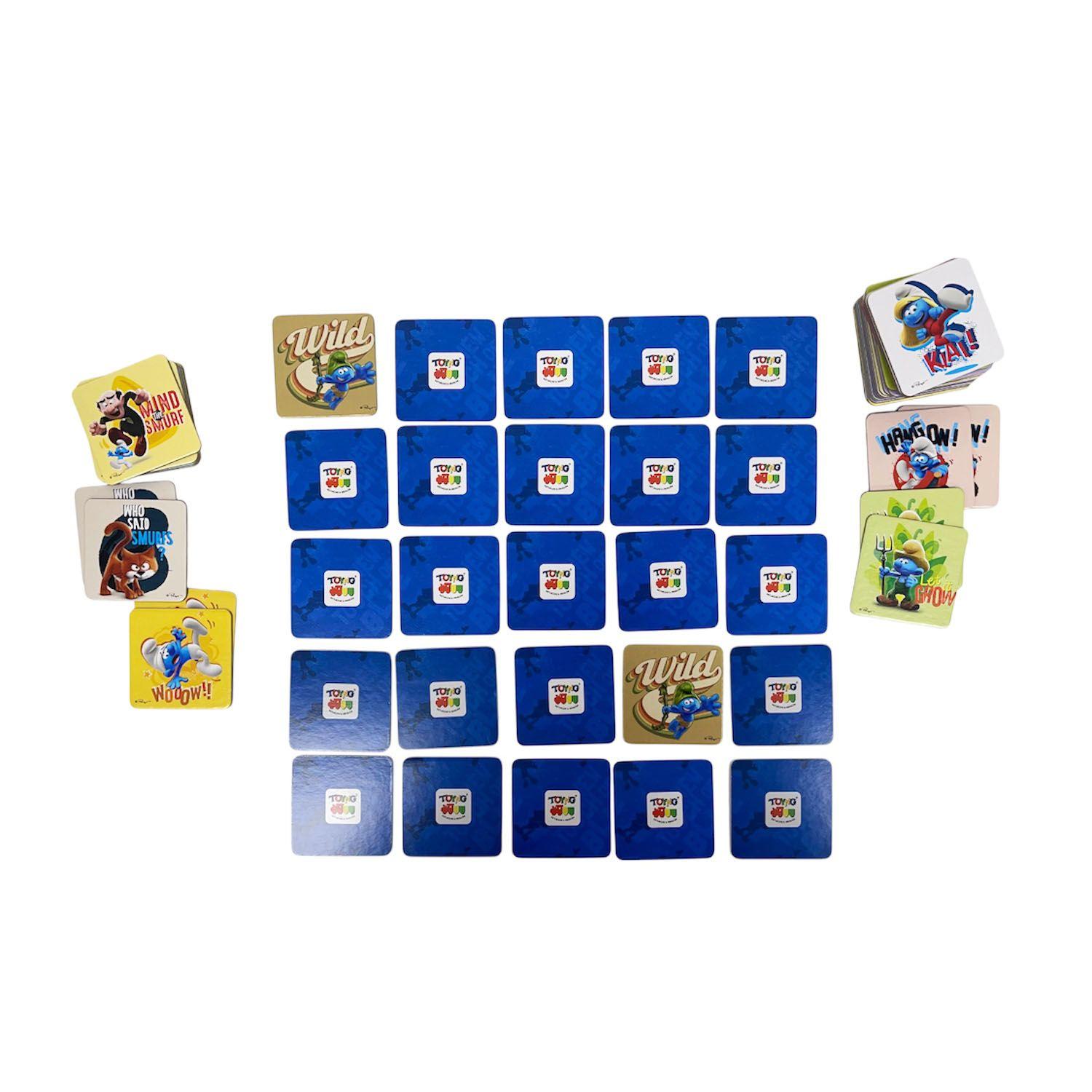 Juego de Mesa Memorice 60 Piezas Pitufos - Los Pitufos-2
