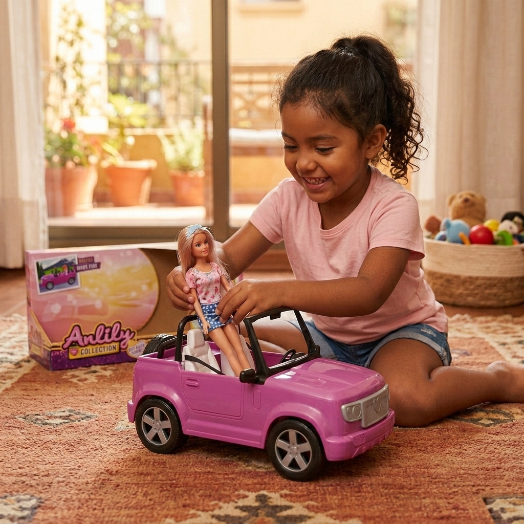 Juguete Set Jeep Y Muñeca - Toyng-4