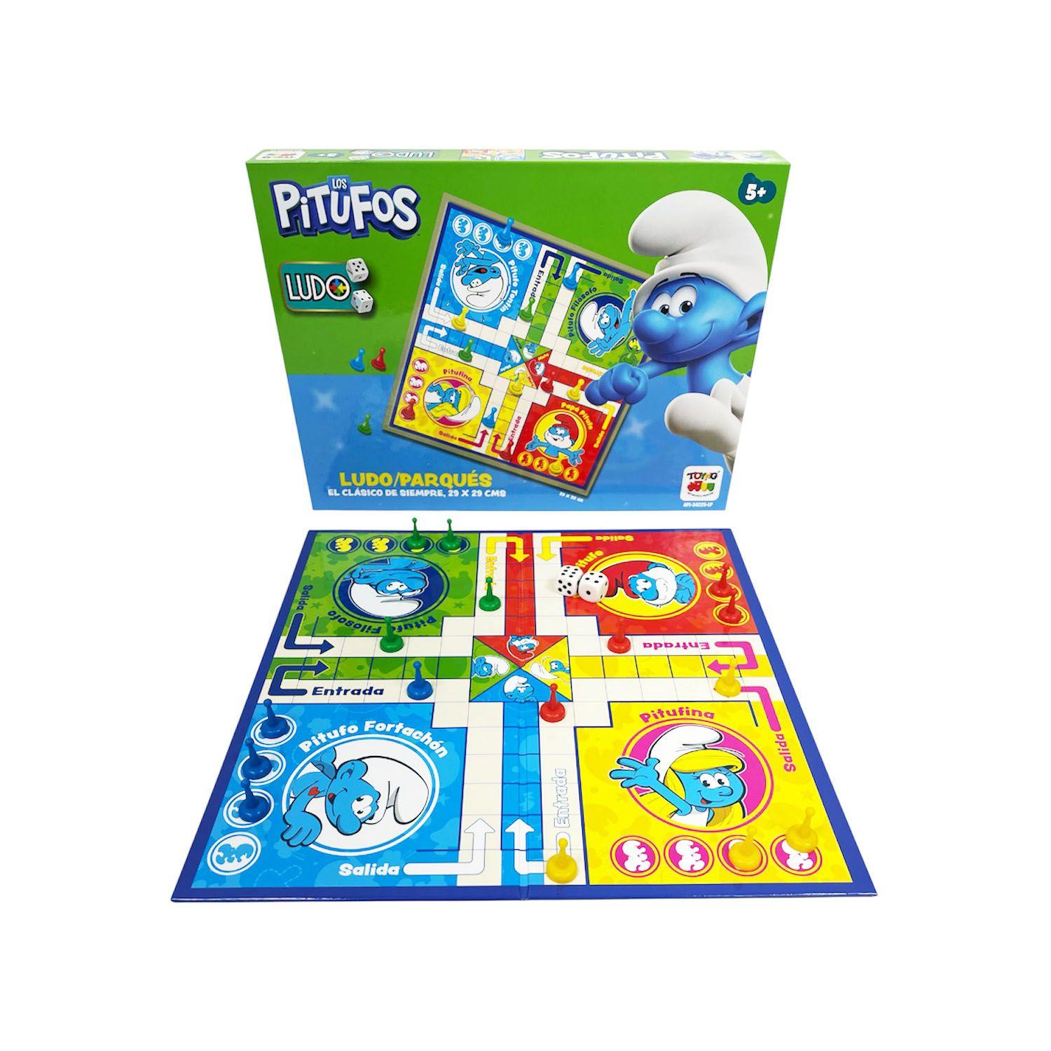 Juego de Mesa Ludo Los Pitufos - Los Pitufos-3