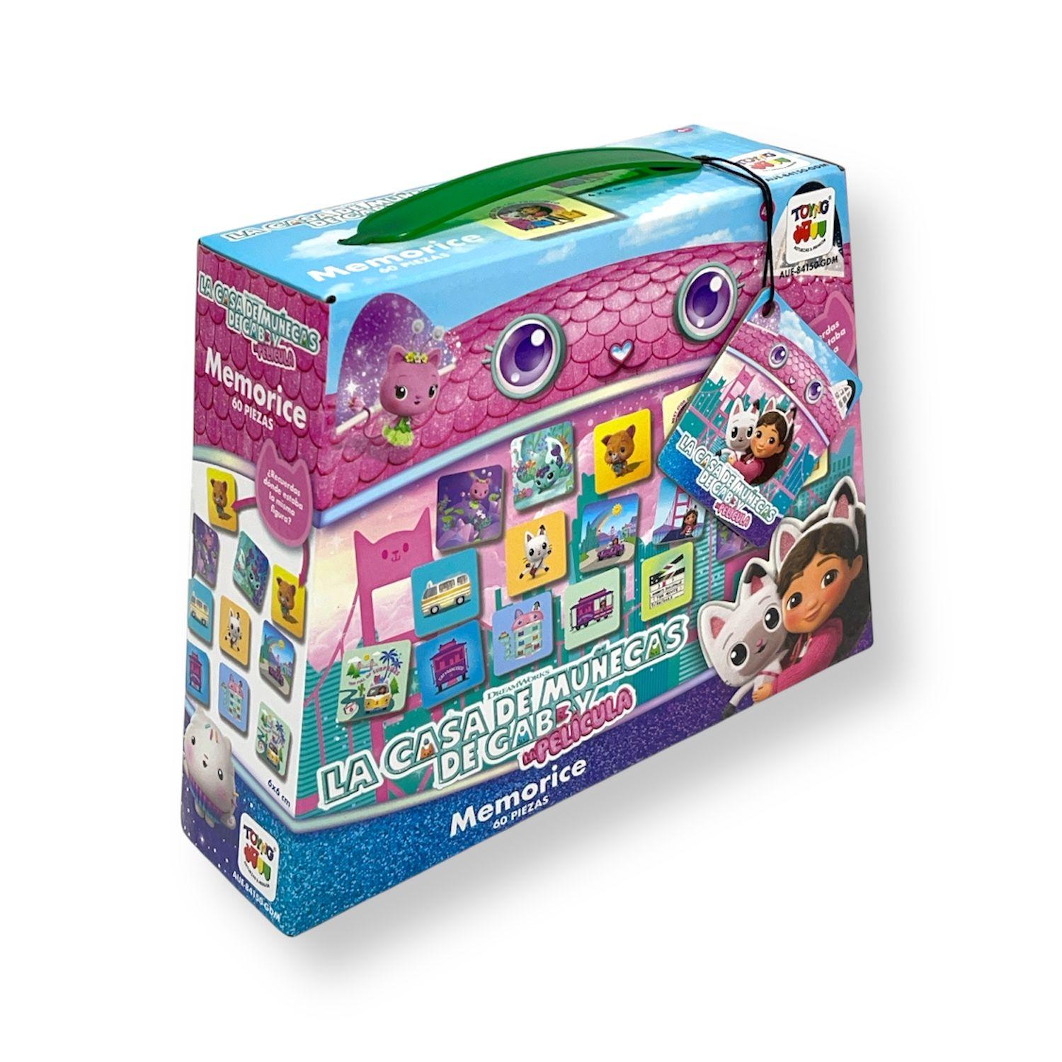 Juego de Mesa Memorice 60 Piezas - Gabby-2