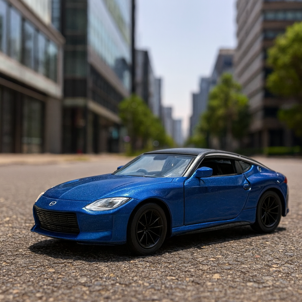 Auto Nissan Z 2023 - Welly Escala 1:60-2