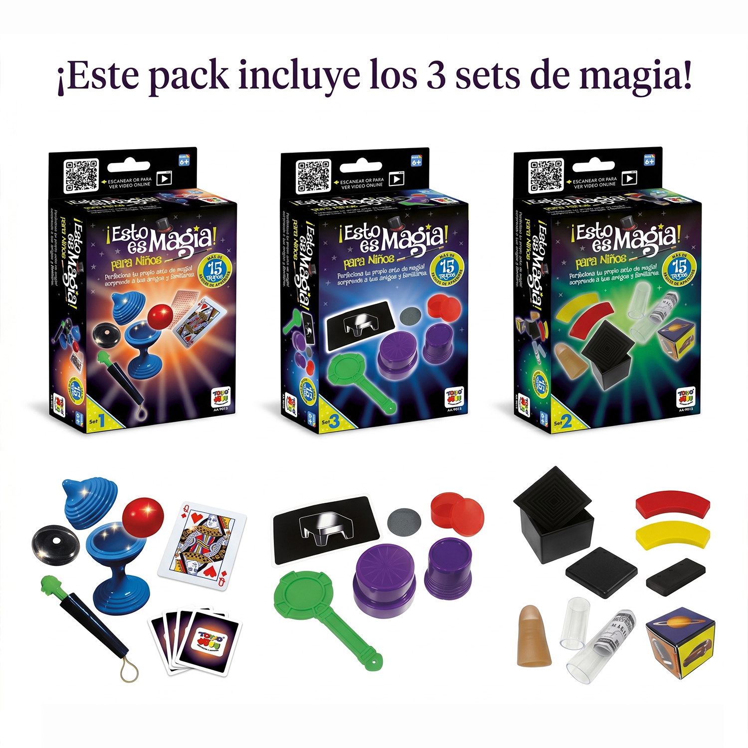 Pack x12 Juegos de Magia Toyng Surtidos-3