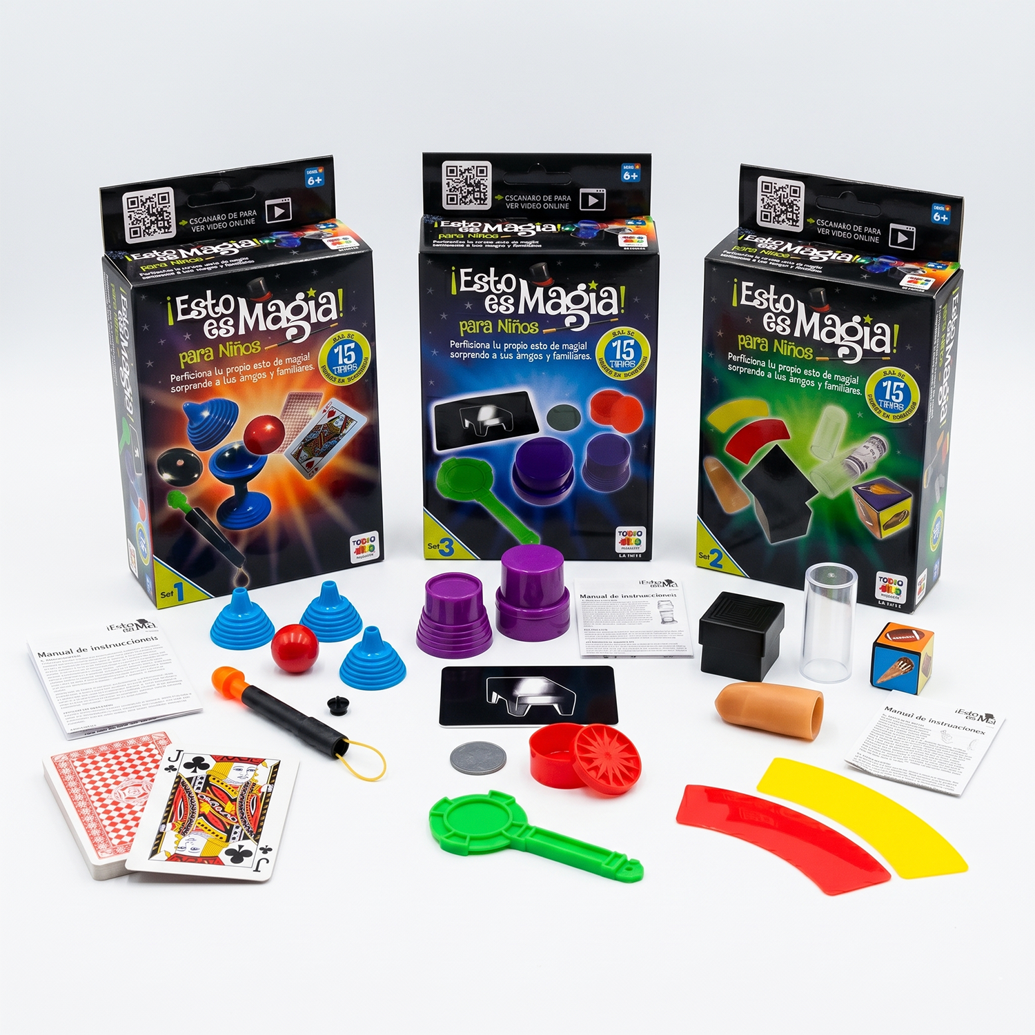 Pack x12 Juegos de Magia Toyng Surtidos-1