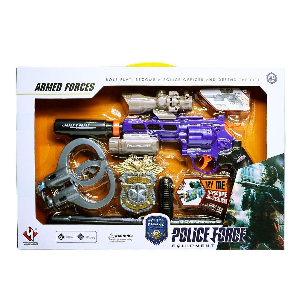 Set De Policia C/ Luz Y Musica-0