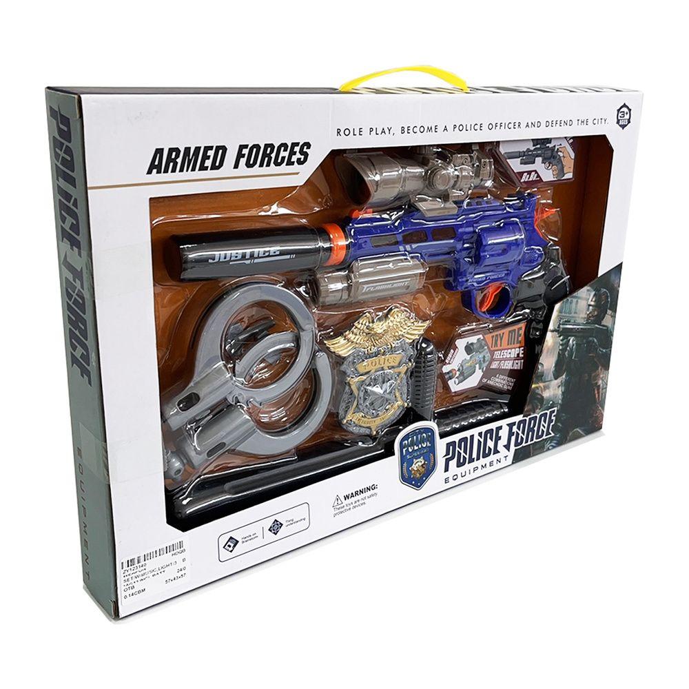 Set De Policia C/ Luz Y Musica-1