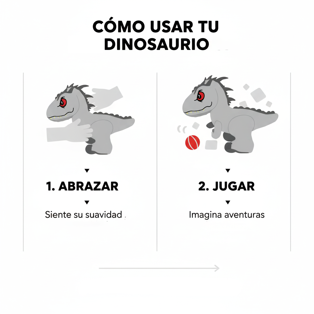 Peluche Dinosaurio Gris - Jurassic-8