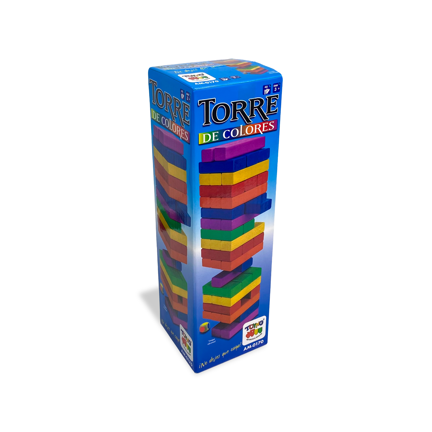 Juego de Mesa Torre 54 Piezas Color - Toyng-4