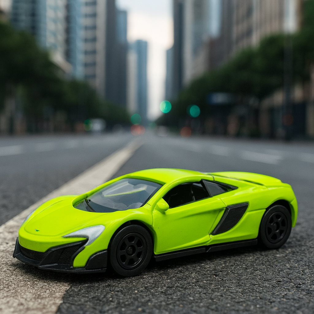 Auto Mclaren 675Lt Coupe - Welly Escala 1:60-2