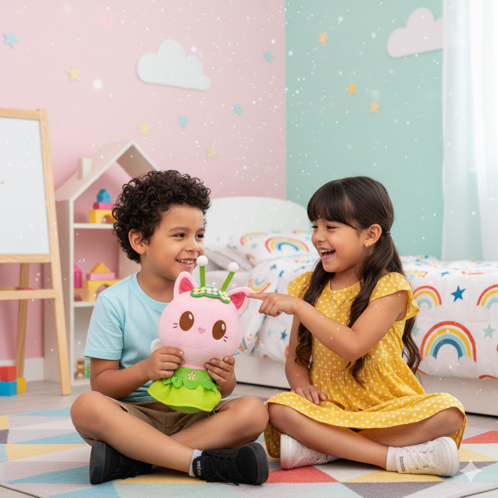 Peluche Hada Kitty 25 cm - Gabby’s Dollhouse-5