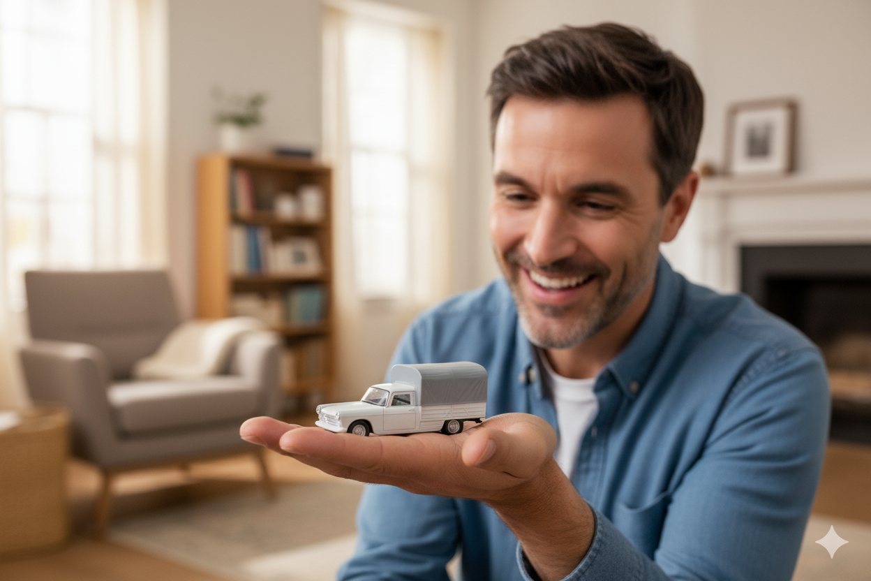 Camioneta 1968 Peugeot 404 Recoger Escala 1:34:39 - Welly-4