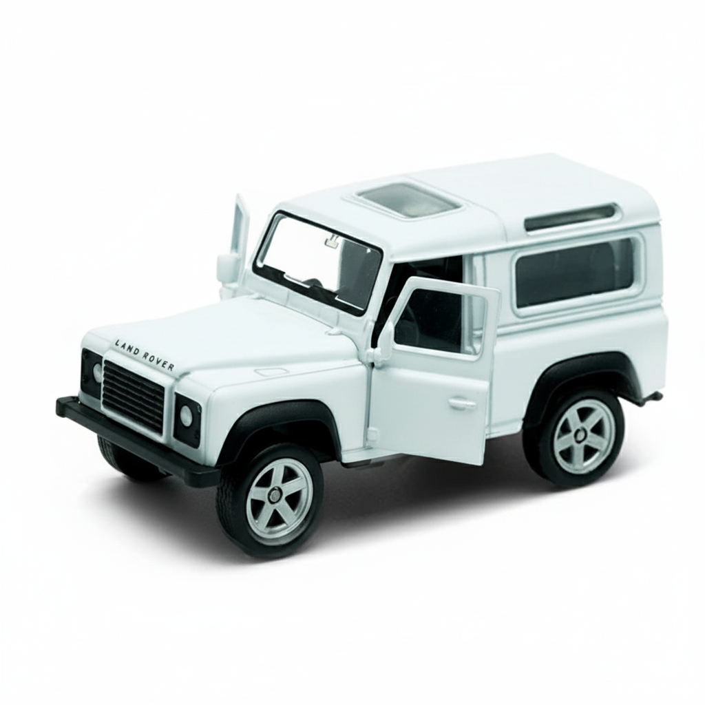 Suv Land Rover Defender - Welly Escala 1:34:39-7