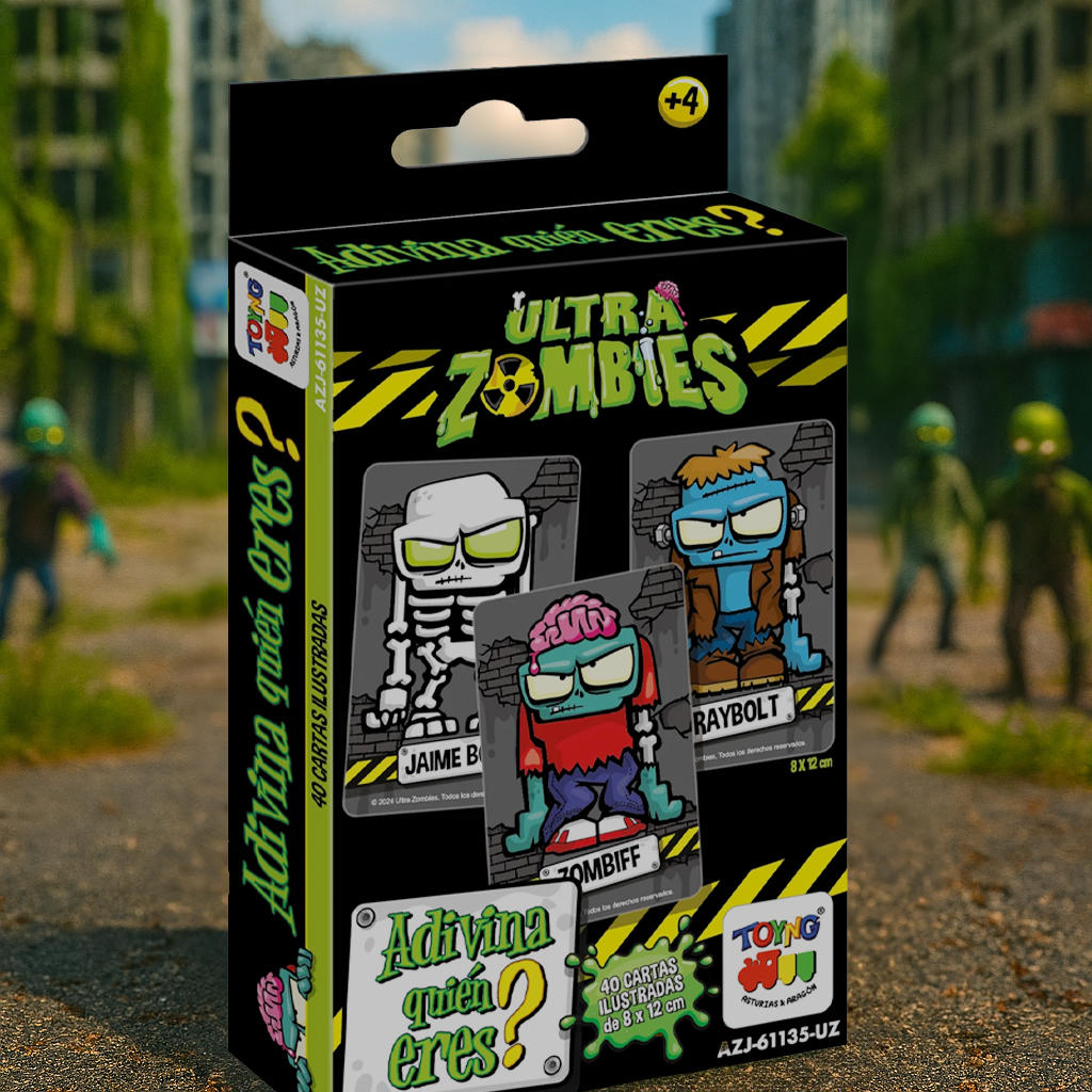 Juego de Mesa Adivina Quien Eres - Ultra Zombies-2