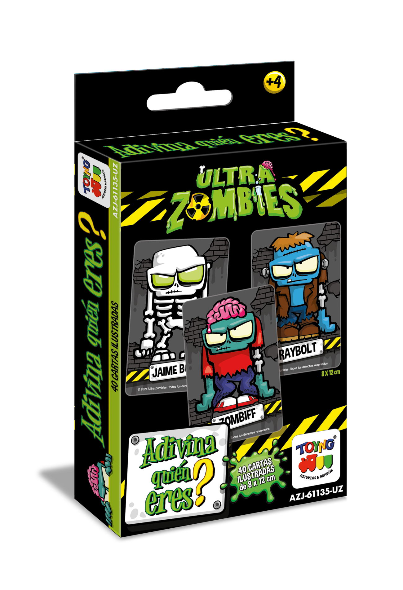 Juego de Mesa Adivina Quien Eres - Ultra Zombies-2