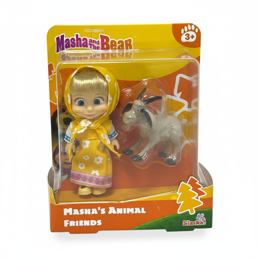 Juguete Masha y sus Amigos La Cabra - Masha Y El Oso-2