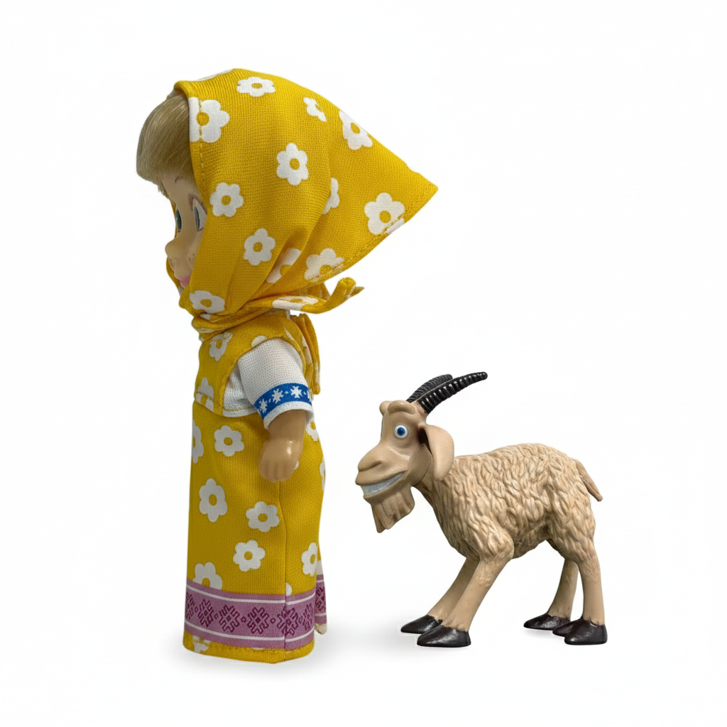 Juguete Masha y sus Amigos La Cabra - Masha Y El Oso-4