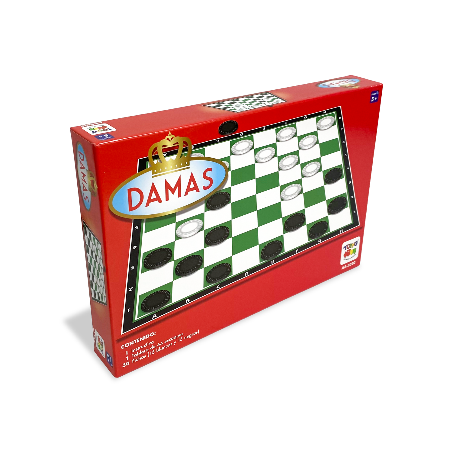 Juego de Mesa Damas Clásicas - Toyng-4