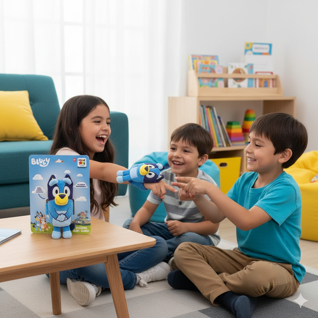 Peluche Slap-Buddy Bluey - Bluey-4