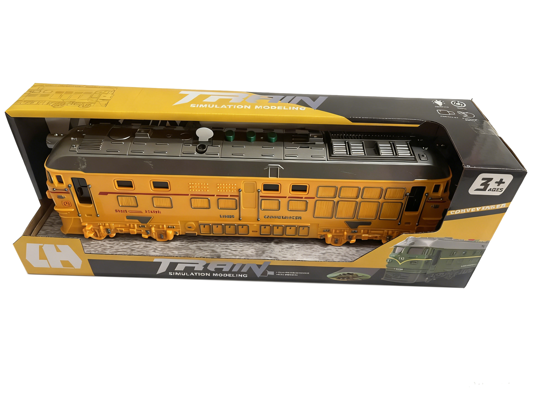 Juguete Tren Amarillo  - Toyng-3