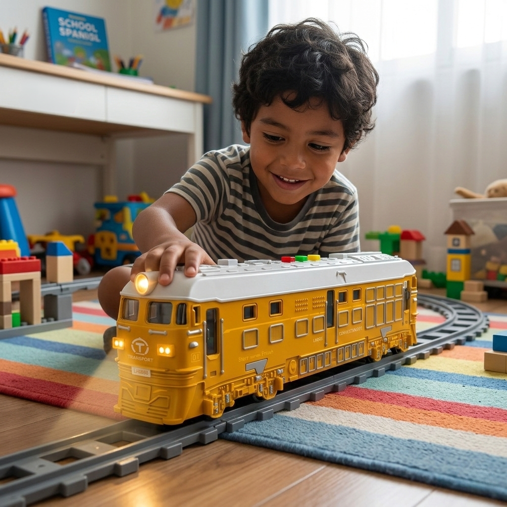 Juguete Tren Amarillo  - Toyng-6