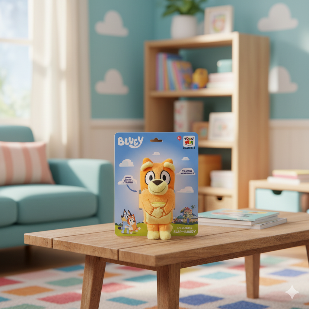 Peluche Slap-Buddy Bingo - Bluey-4