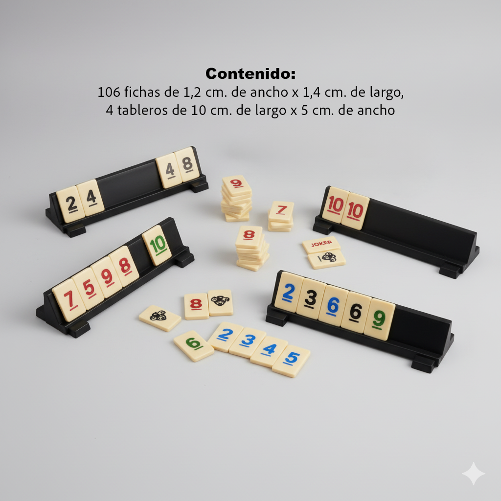 Juego de Mesa Rumino Premium - Toyng-2