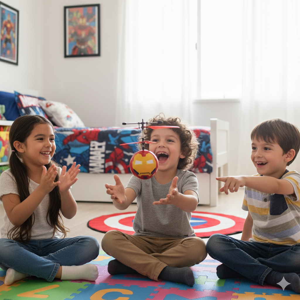 Juguete Heliball Iron Man - Marvel-4