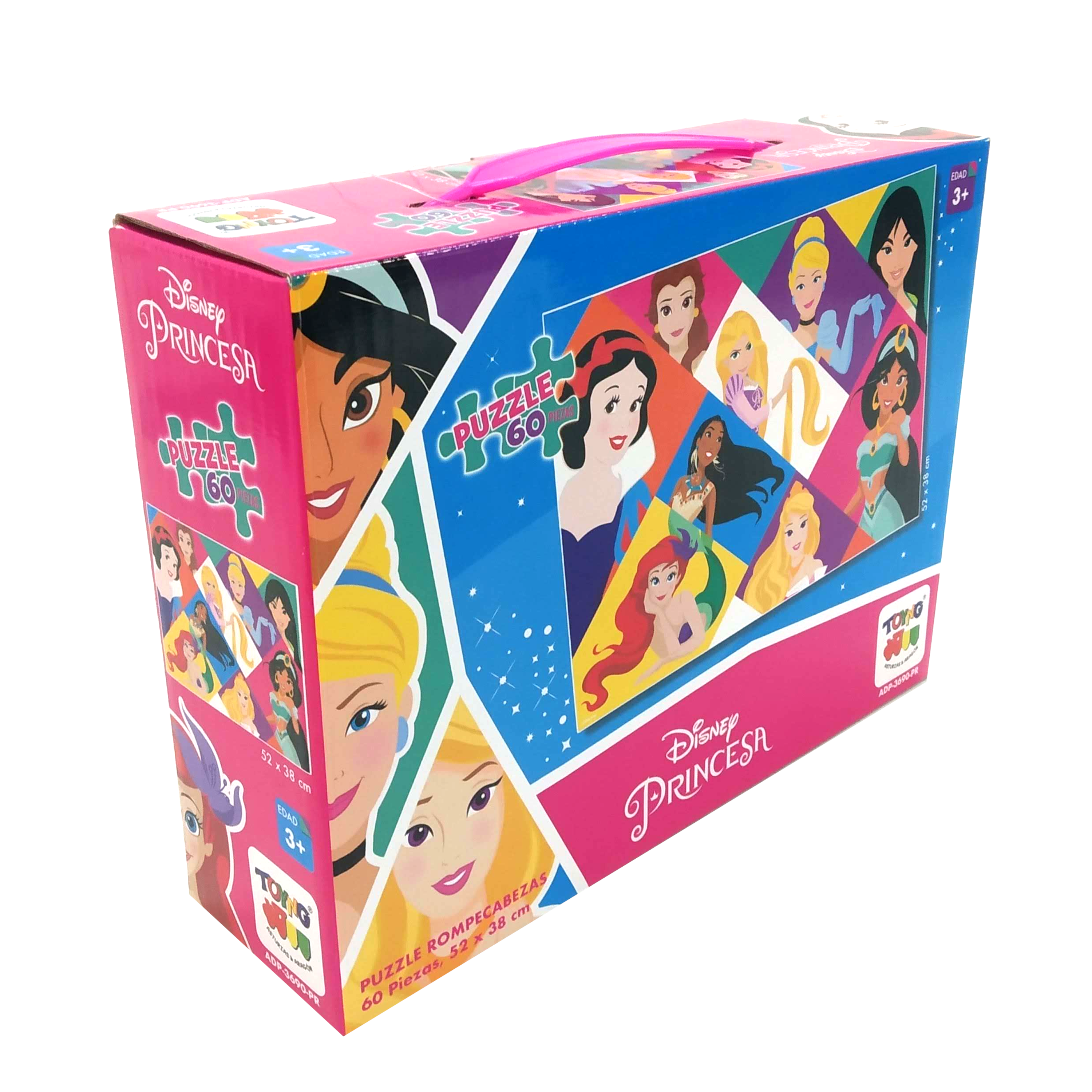Puzzle 60 Pcs Princesas-1